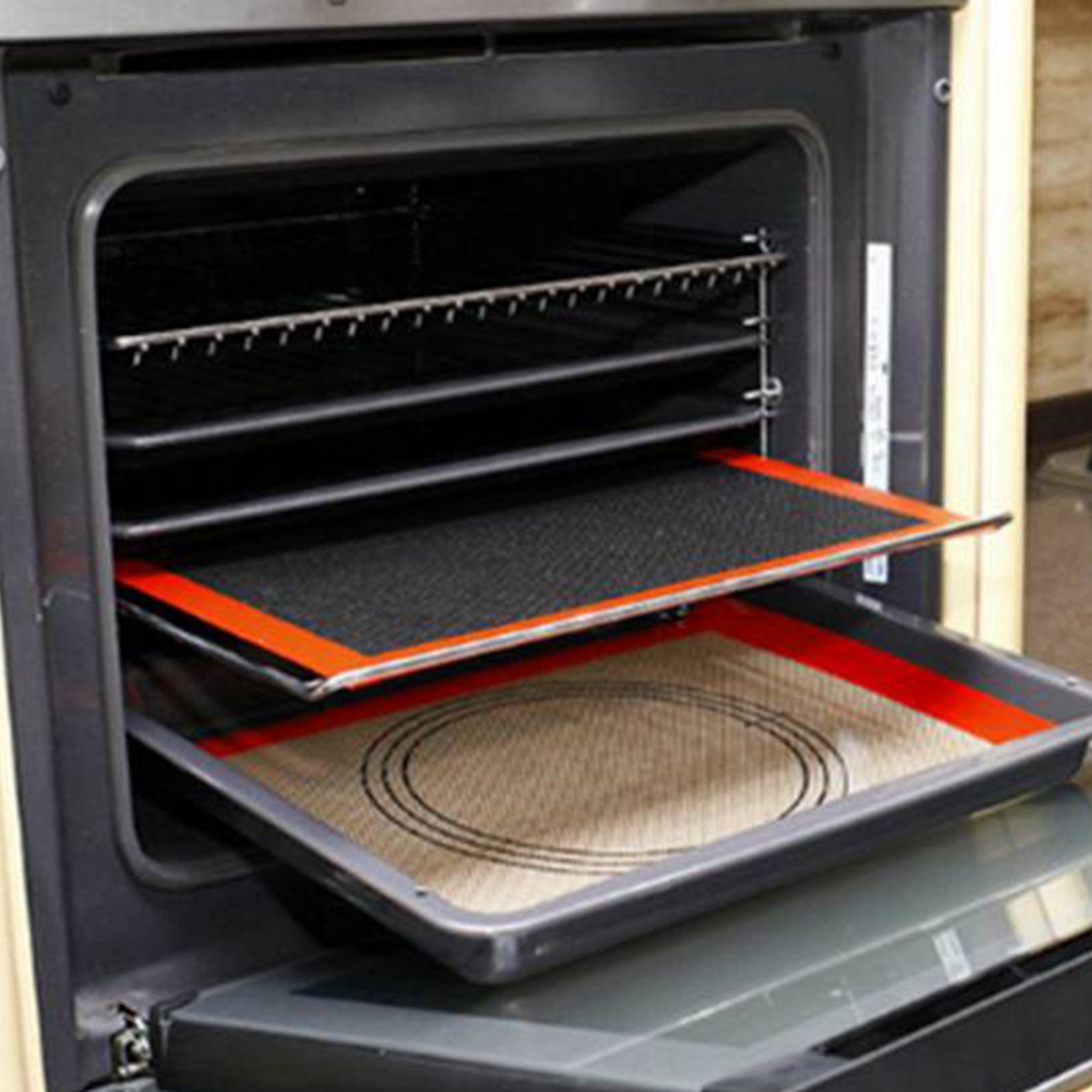 Silicone Baking Mat - إكسسوارات أجهزة الخبز للمطبخ/البسكويت/الخبز SYW، حصيرة