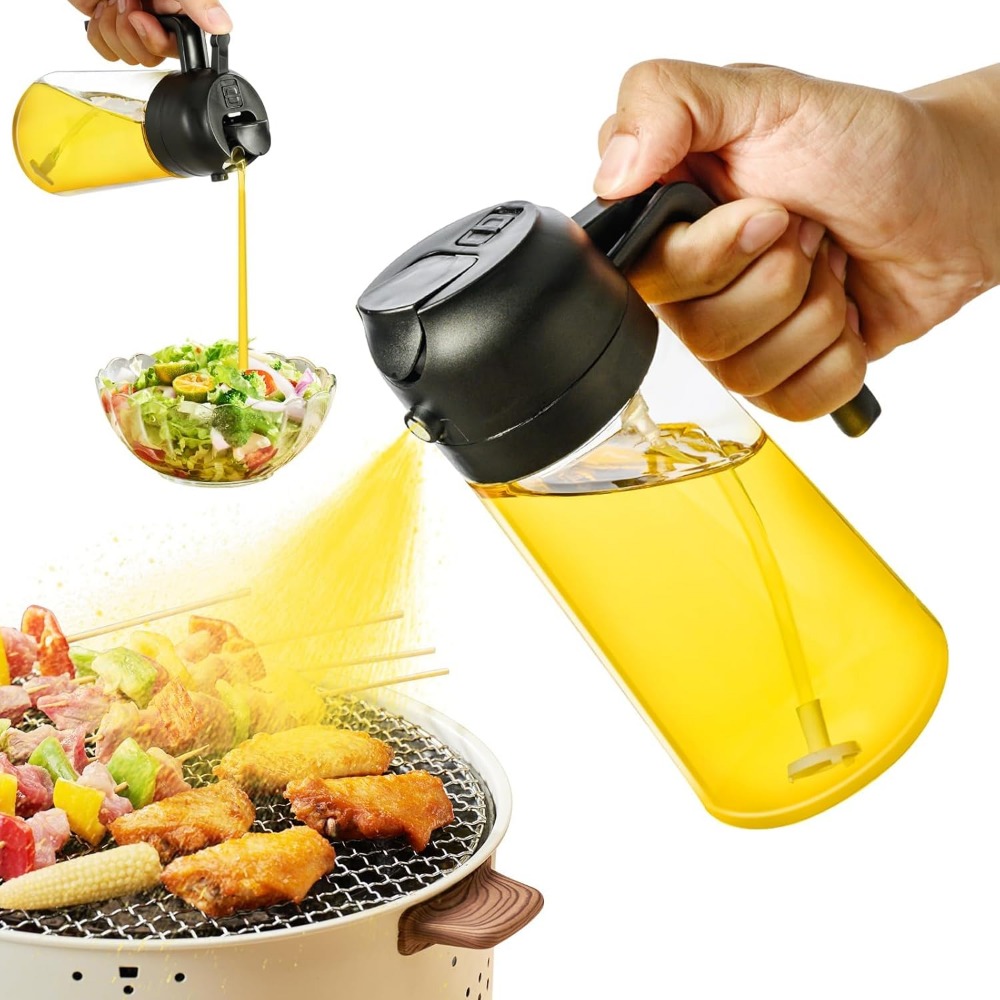 Kitchen Gadgets Air Fryer - بخاخ زيت زيتون 16 أونصة/470 مل