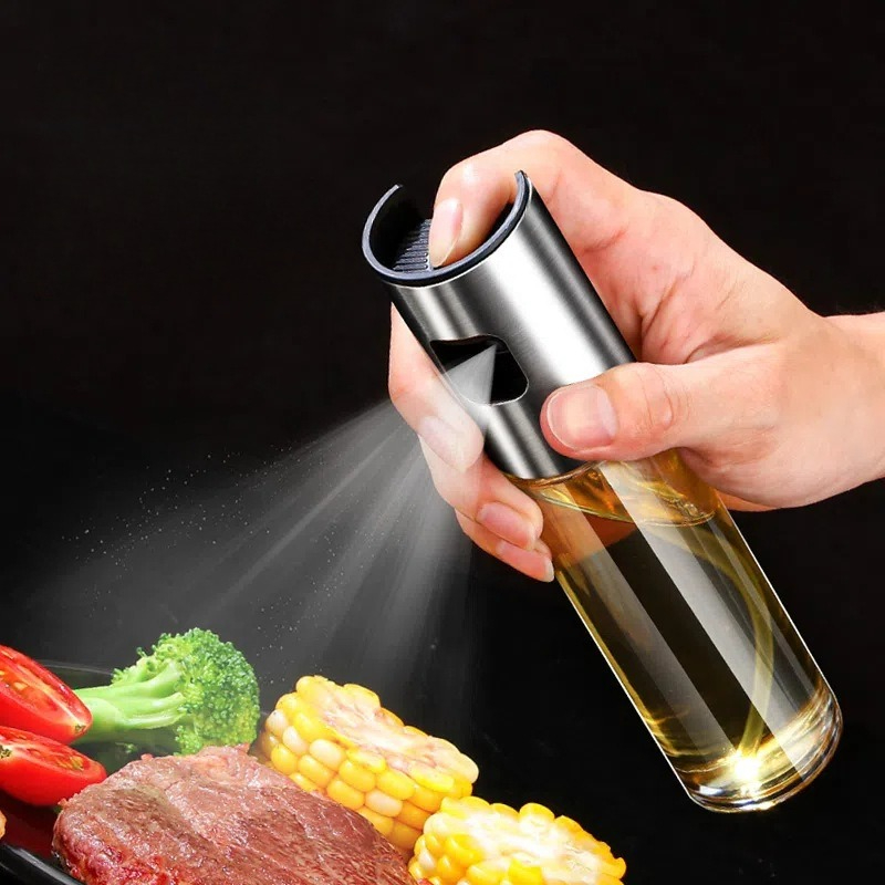 Kitchen Gadgets For Seniors - بخاخ زيت زجاجي للطبخ رذاذ الزيتون