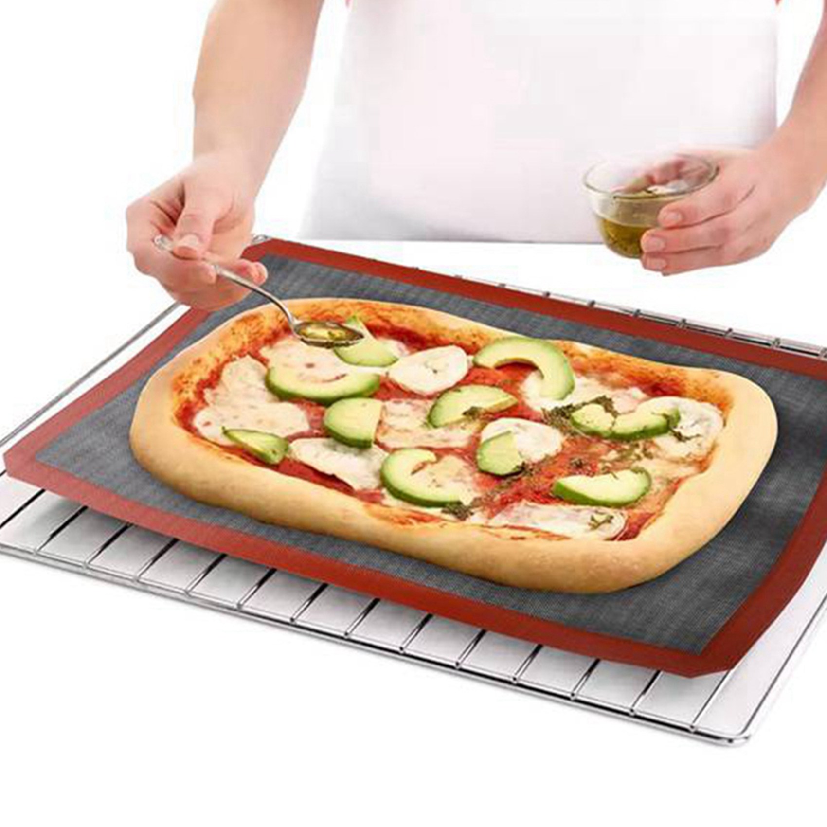 إكسسوارات أجهزة الخبز للمطبخ/ا - مراجعة Silicone Baking Mat وسعره