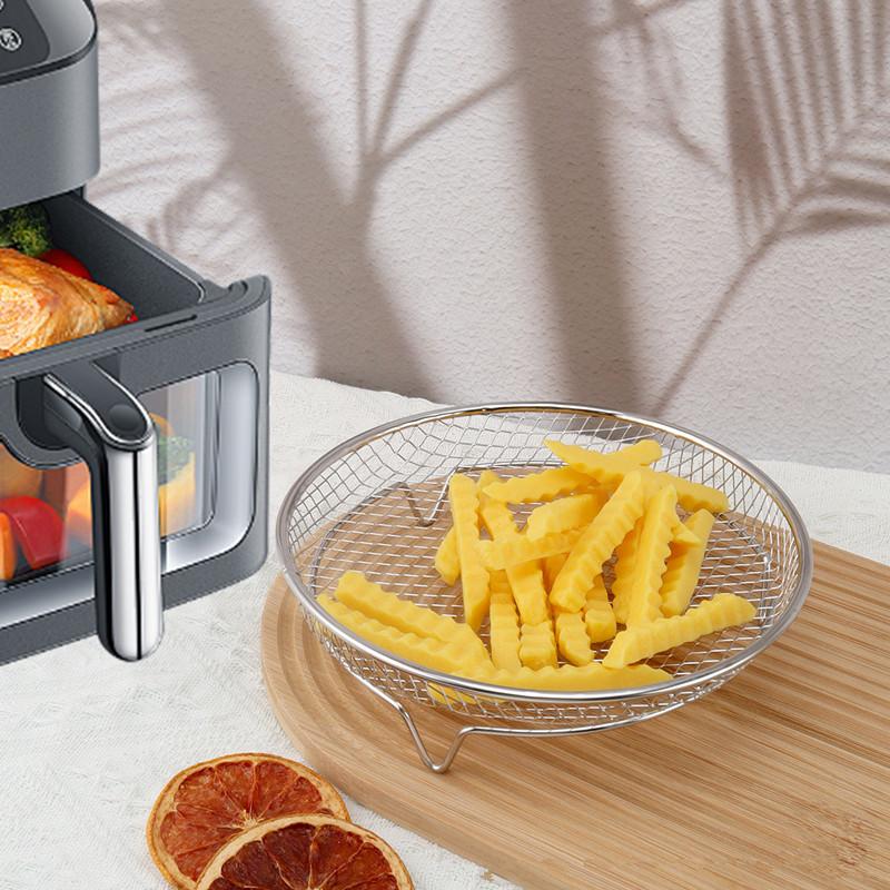 جديد【شبكة قلي هوائي مناسبة لقل - مراجعة Kitchen Gadgets Air Fryer وسعره