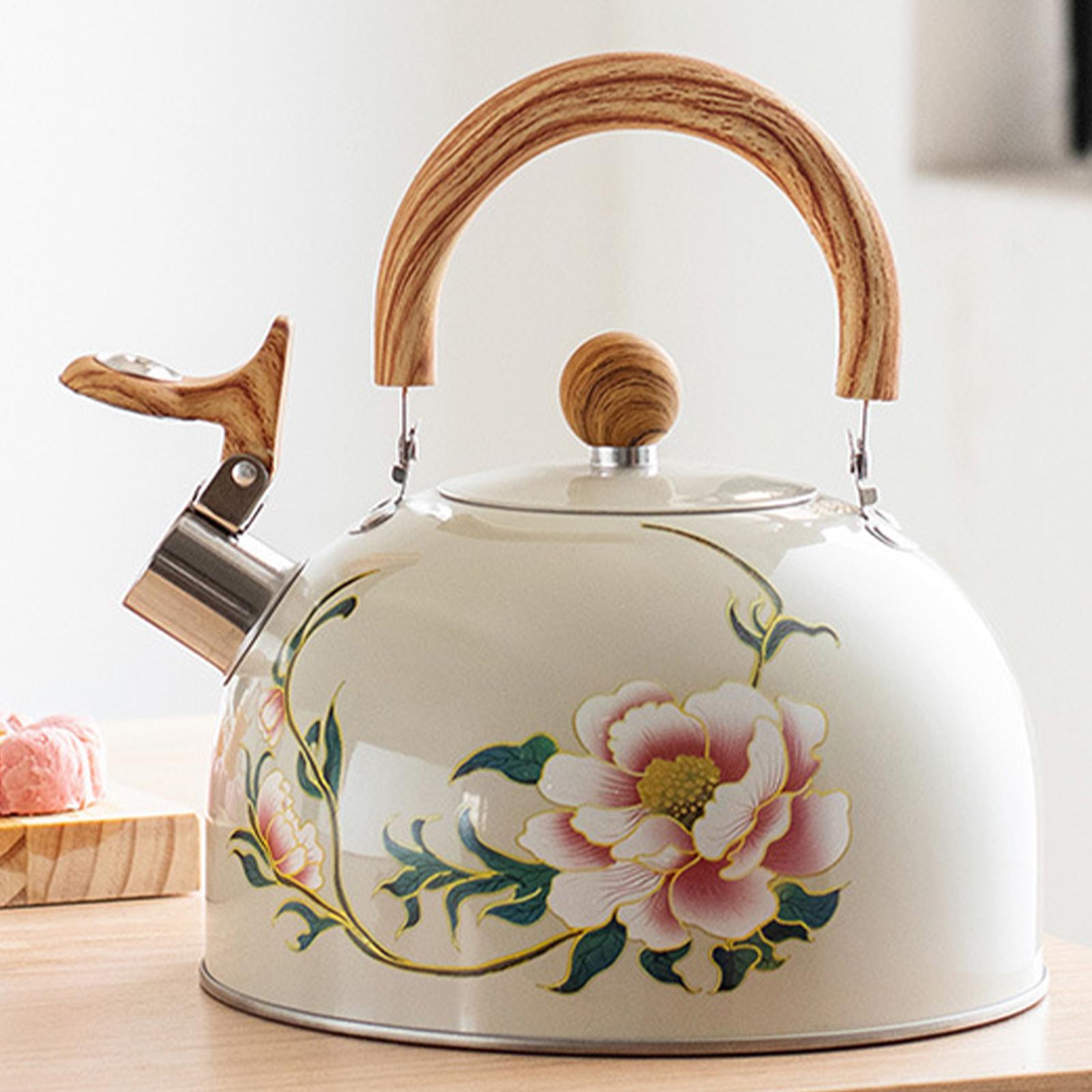 غلاية غلاية خمر الأزهار بالمين - مراجعة Kitchen Gadgets Vintage وسعره