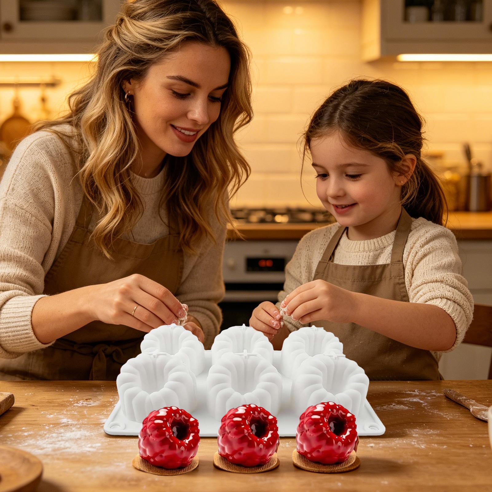 قالب سيليكون على شكل توت العلي - مراجعة Silicone Baking Mat وسعره