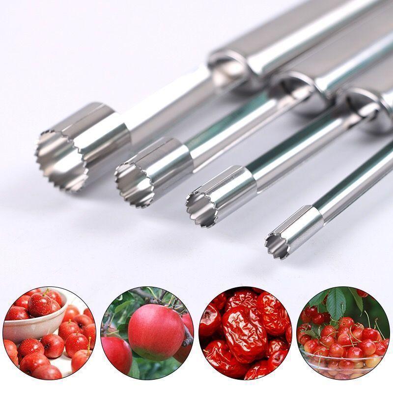 4 قطع أداة إزالة نواة الفاكهة  - مراجعة Kitchen Gadgets And Tools وسعره