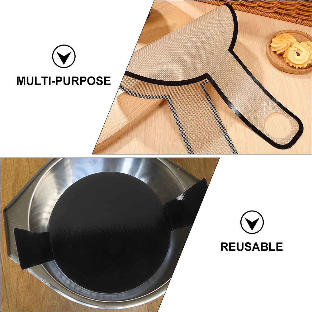 قطعتان من حصيرة الخبز المصنوعة - مراجعة Silicone Baking Mat وسعره