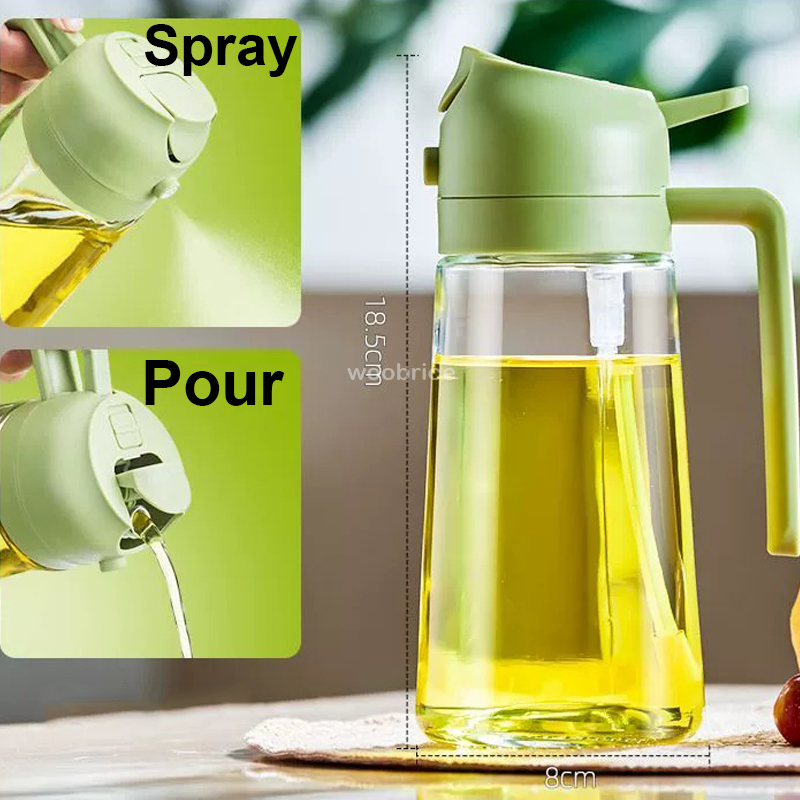 2 في 1 صب رذاذ البخاخ المطبخ ا - مراجعة Kitchen Gadgets Air Fryer وسعره