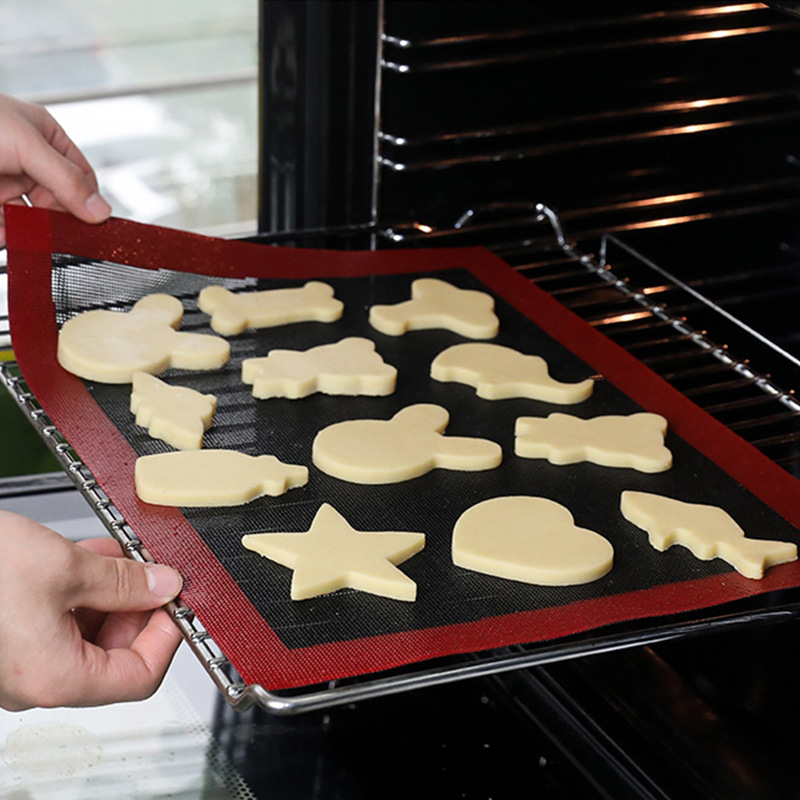 مثقب سيليكون الخبز حصيرة غير ع - مراجعة Silicone Baking Mat وسعره