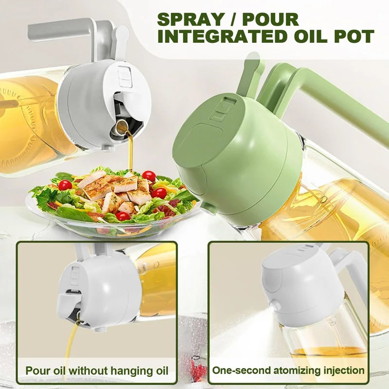 زجاجة رش زيت الزيتون للمطبخ، ز - مراجعة Kitchen Gadgets Air Fryer وسعره