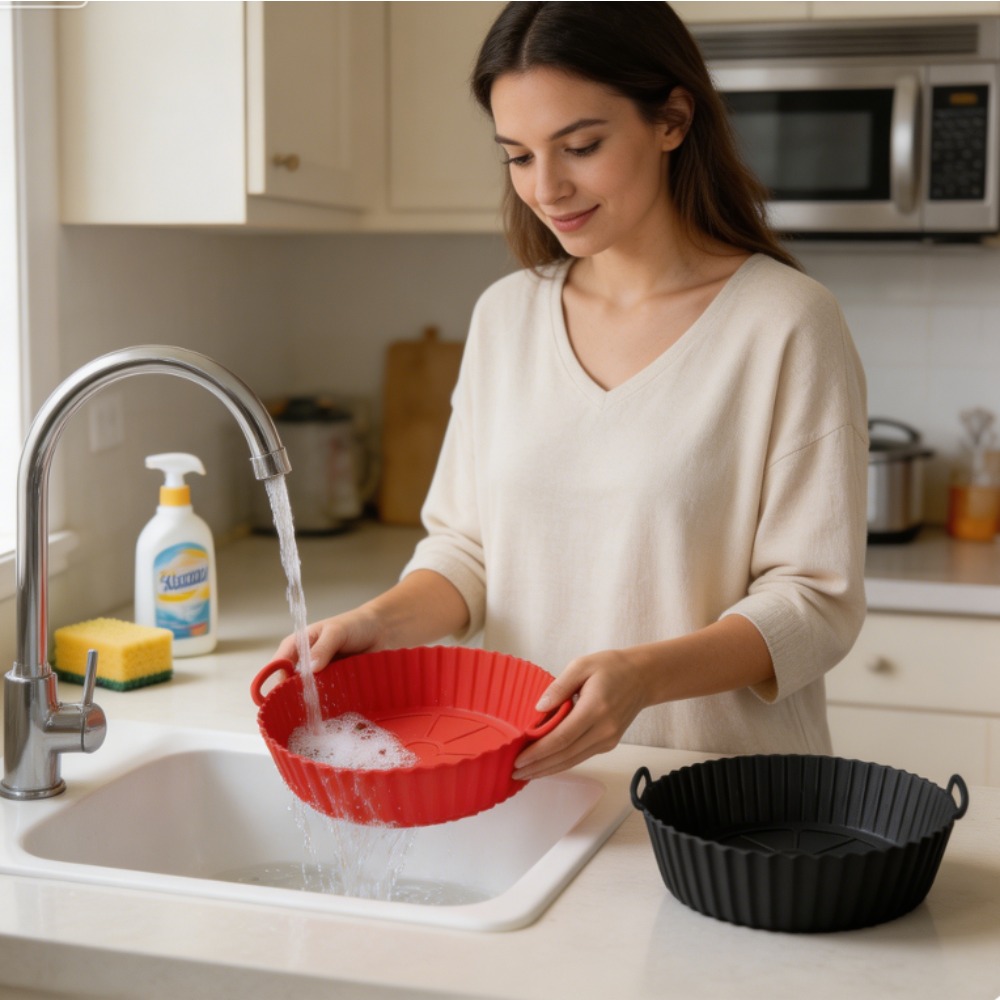 صينية خبز دائرية من السيليكون  - مراجعة Silicone Baking Mat وسعره