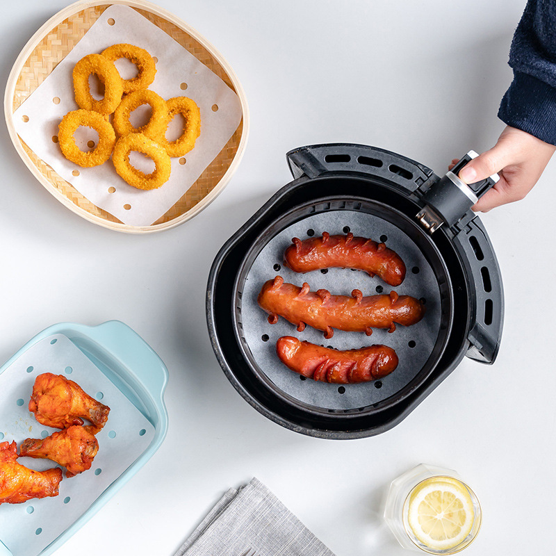 50 قطعة من أوراق التبخير الخيز - مراجعة Kitchen Gadgets Air Fryer وسعره