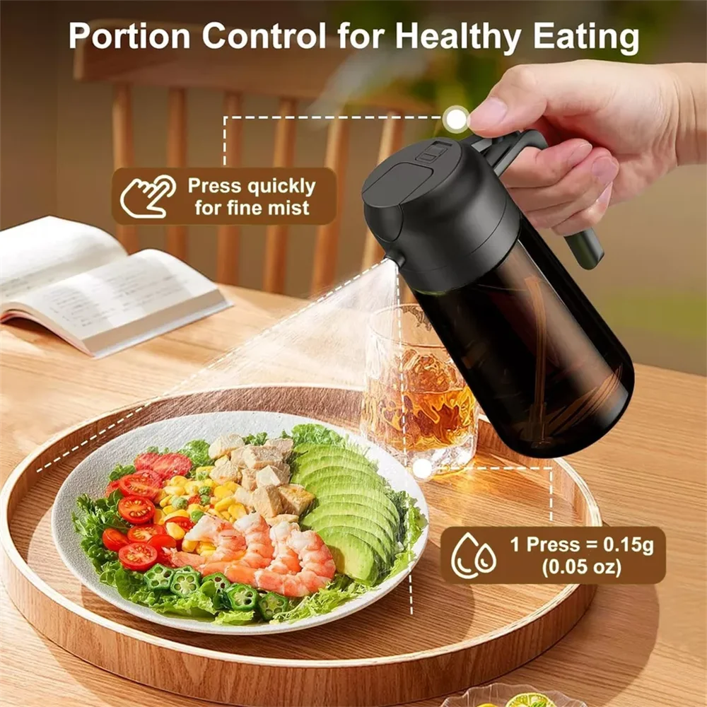 2026 موزع زيت زجاجي 2 في 1 سعة - مراجعة Kitchen Gadgets Air Fryer وسعره