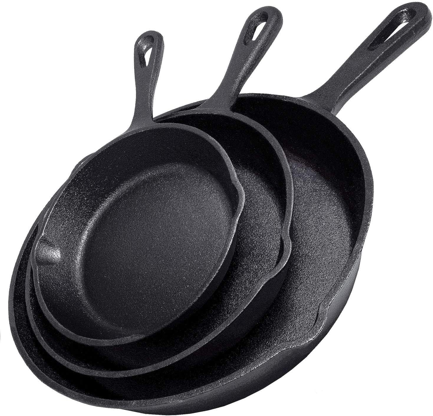 مقلاة من الحديد الزهر غير لاصق - مراجعة Cast Iron Skillet وسعره