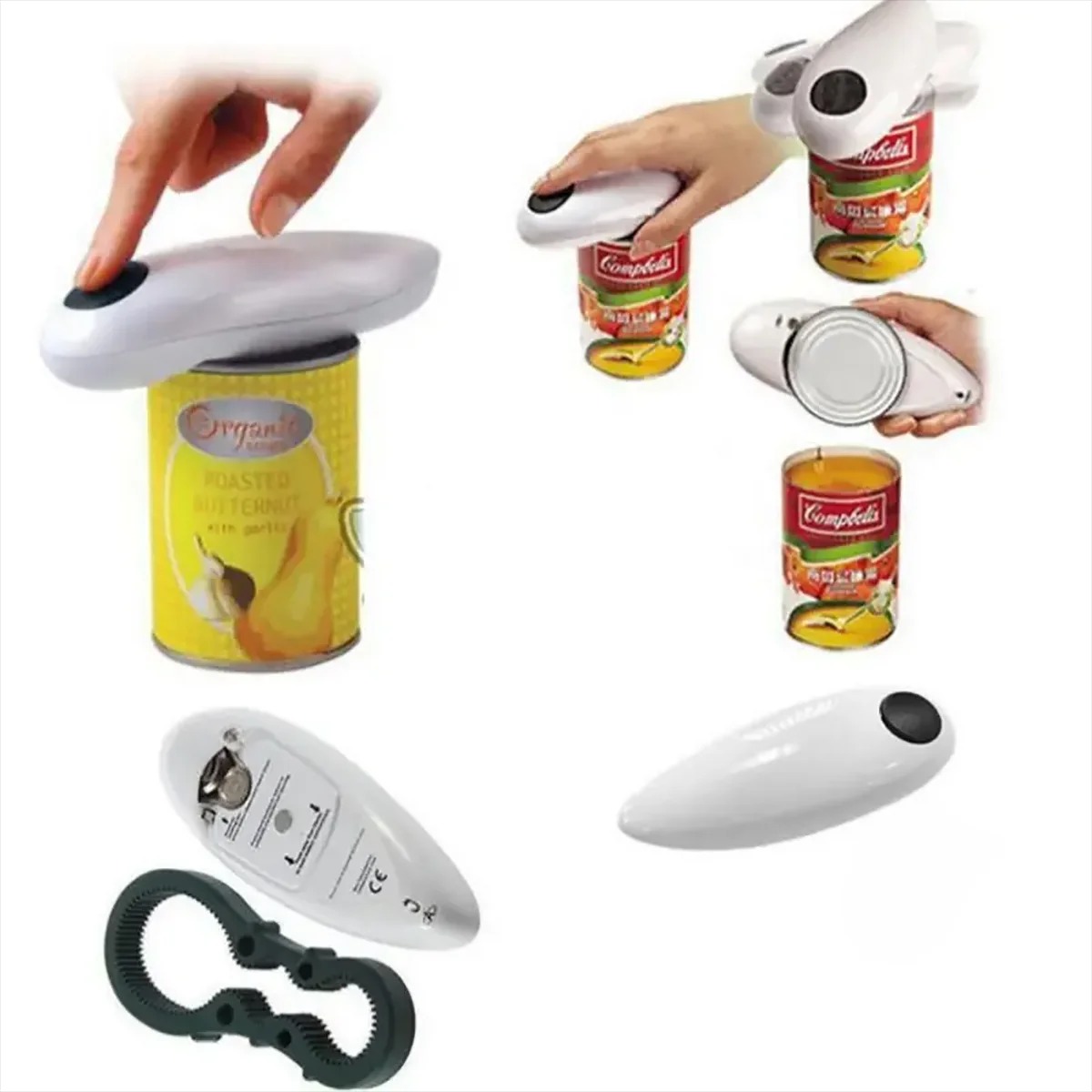 فتاحة علب كهربائية أوتوماتيكية - مراجعة Kitchen Gadgets Machine وسعره