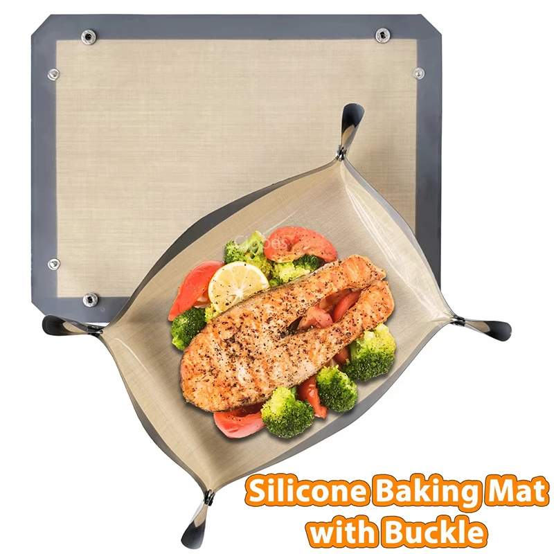 حصيرة شواء سيليكون قابلة للطي، - مراجعة Silicone Baking Mat وسعره