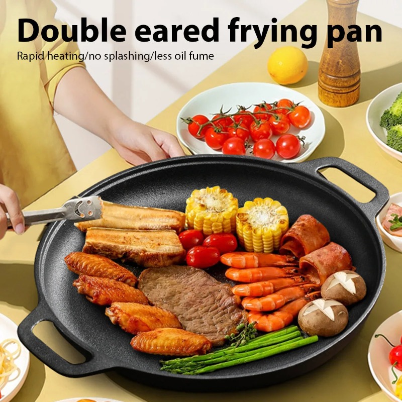 مقلاة من الحديد الزهر غير مطلي - مراجعة Cast Iron Skillet وسعره