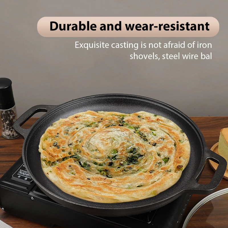 مقلاة من الحديد الزهر غير مطلي - مراجعة Cast Iron Skillet وسعره