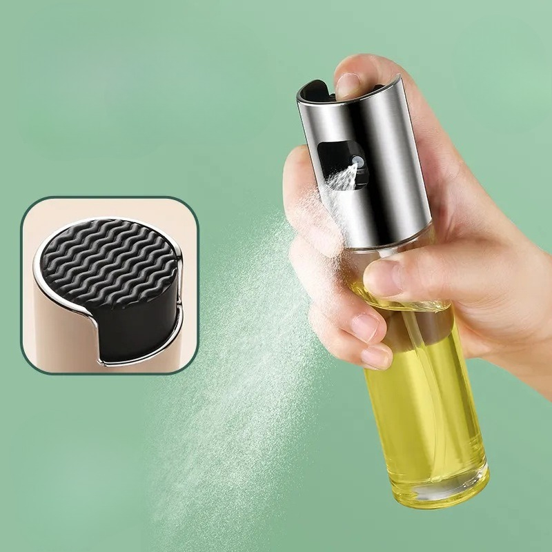 بخاخ زيت زجاجي للطبخ رذاذ الزي - مراجعة Kitchen Gadgets For Seniors وسعره