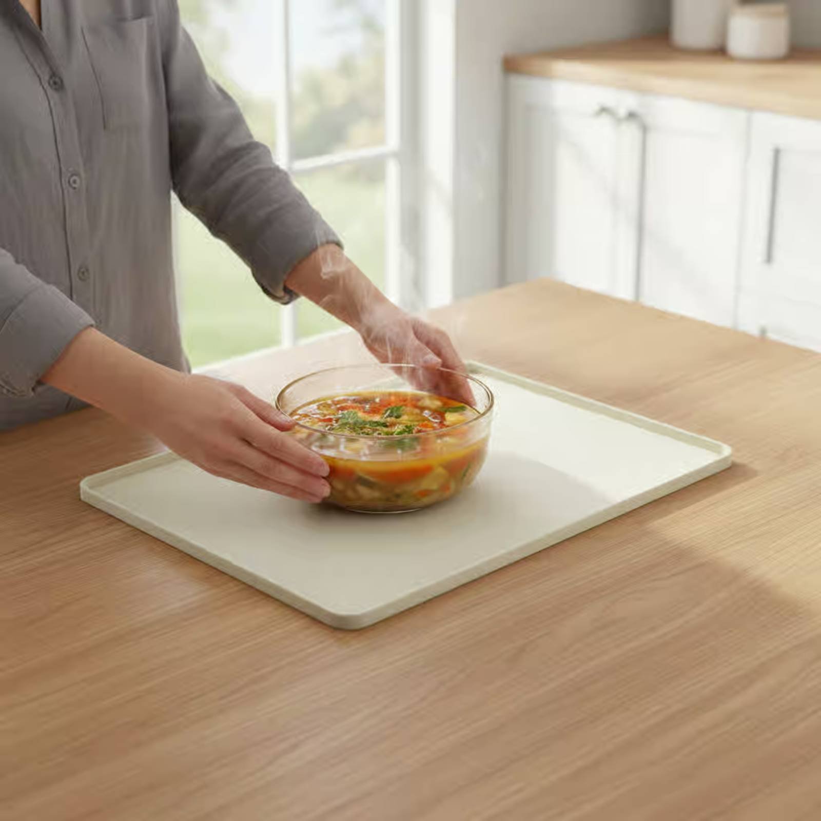 حصيرة سيليكون مرنة لحماية سطح  - مراجعة Silicone Baking Mat وسعره